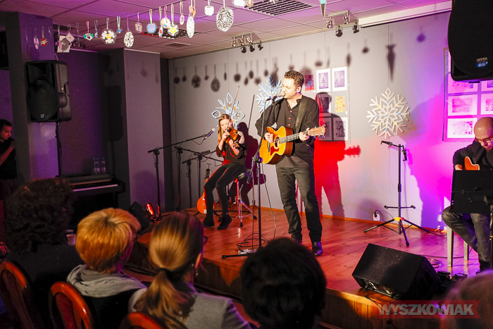 Koncert Marcina Stycznia w Miejsko-Gminnej Bibliotece Publicznej w Wyszkowie, 2018 r.